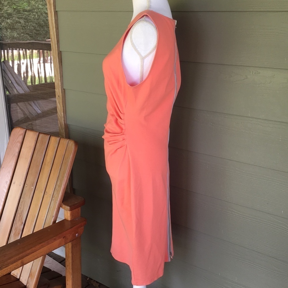 Kenneth Cole New York Ruched Sleeveless Dress - Picture 3 of 11